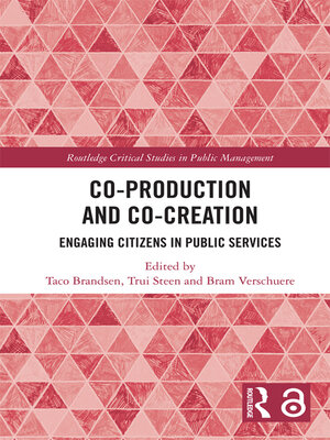 cover image of Co-Production and Co-Creation